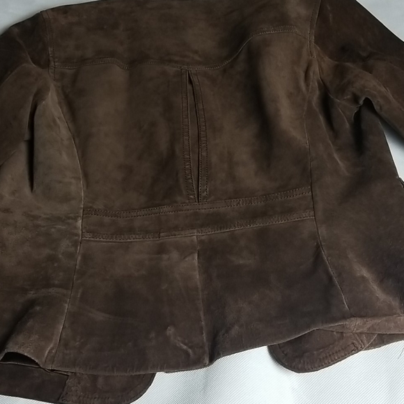 Eddie Bauer Suede Jacket - Picture 6 of 9